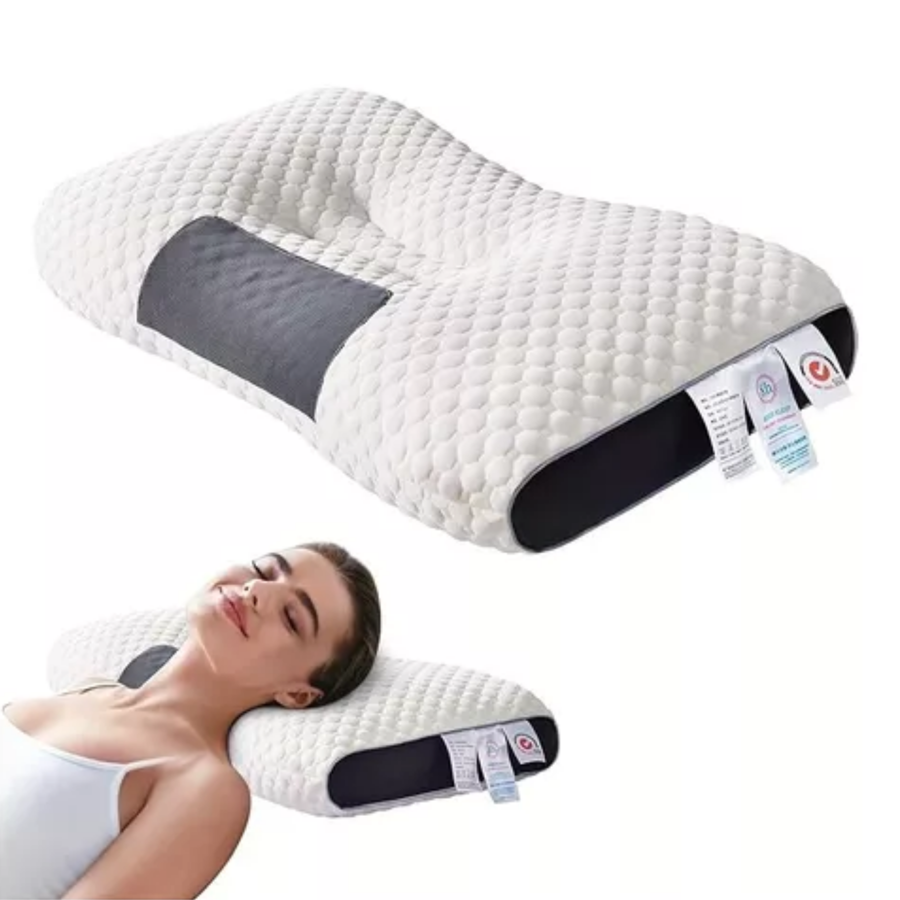 Almohada cervical ortopédica infantil