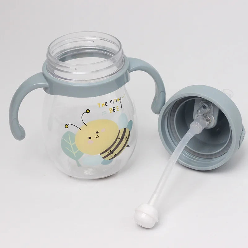 Vaso Antiderrame con Pajita para Niños