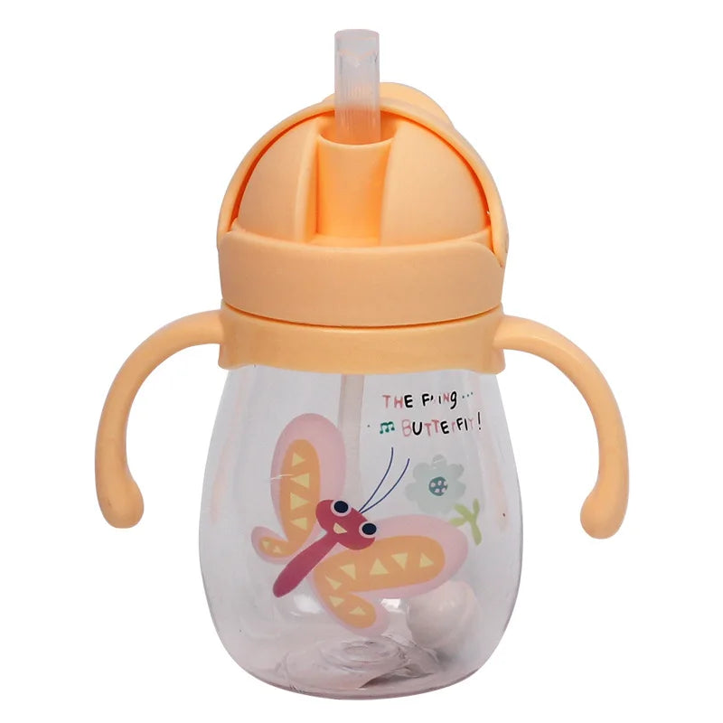 Vaso Antiderrame con Pajita para Niños