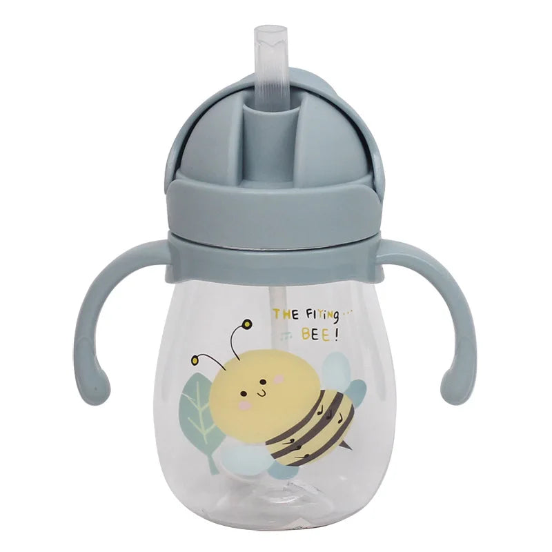 Vaso Antiderrame con Pajita para Niños