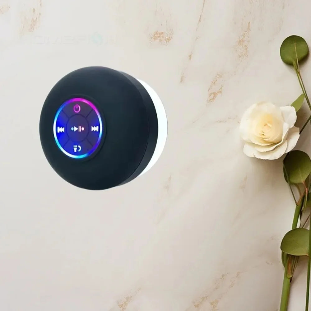 Mini Parlante Bluetooth con Ventosa para Ducha