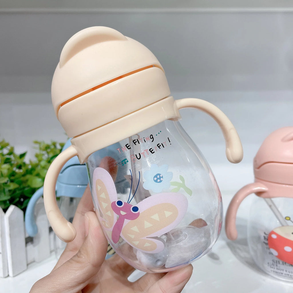 Vaso Antiderrame con Pajita para Niños