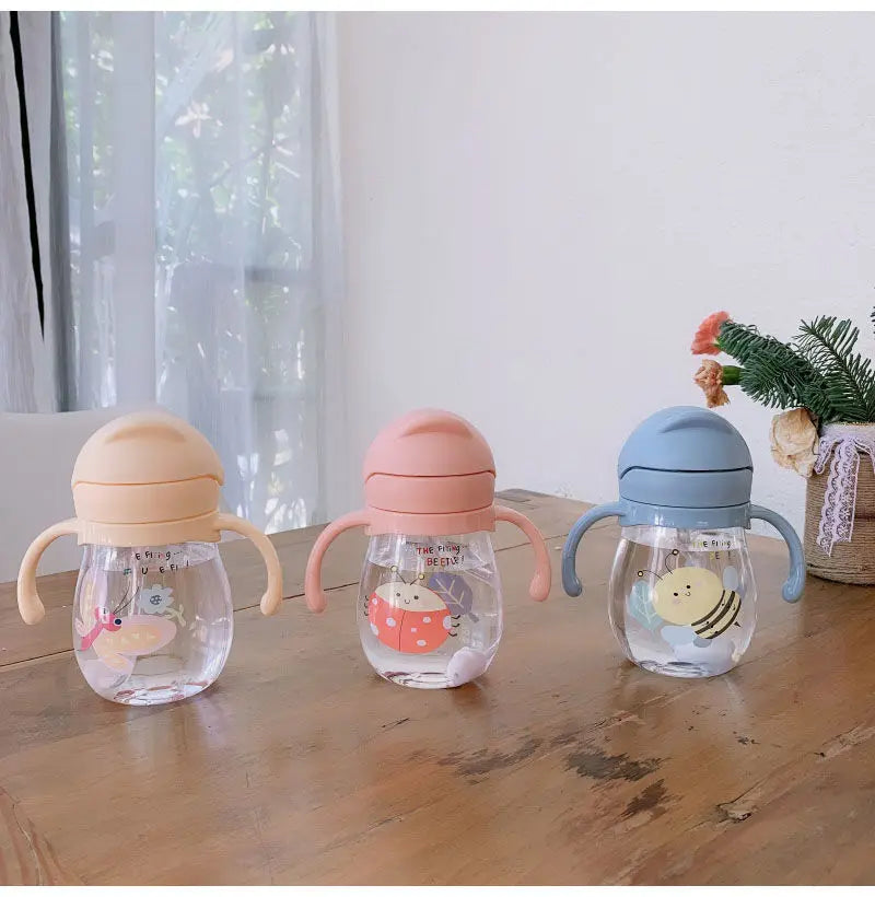 Vaso Antiderrame con Pajita para Niños